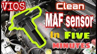 MAF SENSOR CLEANING - Simple & Easy! | Vios / Yaris