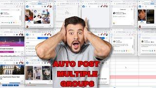 Auto Post Multiple Facebook Group | Facebook Auto Poster