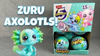 ZURU 5 SURPRISE A-LOT-A AXOLOTLS OPENING AND REVIEW!