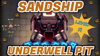 Sandship Crafting Factory: EASY Level 5 Underwell Strategy! [HD]