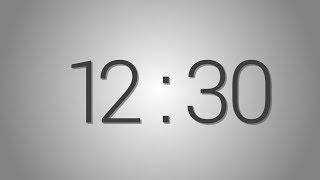 12 Minutes 30 seconds countdown Timer - Beep at the end | Simple Timer (twelve min thirty sec)