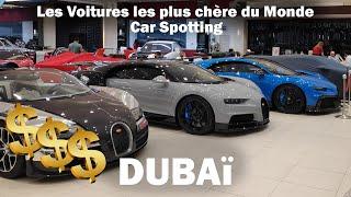 Dubaï Le Luxe et les Voitures de Milliardaires $$$ - Show room & car spotting