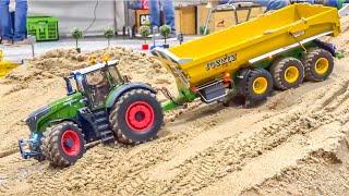 MIND BLOWING TRACTORS; RC TRACTORS; HEAVY MACHINES AND TRAINS COLLECTION!