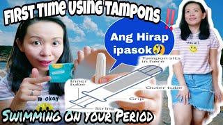 HOW TO USE TAMPONS FOR BEGINNERS | HOW TO PUT IN TAMPONS - OB Tampons Pro Comfort #honestreview