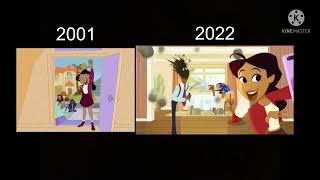 The proud family intro 2001 vs 2022 intro