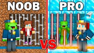 Mikey RICH vs JJ POOR Prison Survival Battle in Minecraft - Maizen