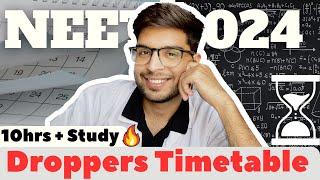 Just follow 100% Blindly this best timetable for NEET #neet #neet2024 #physics #chemistry #biology