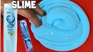 COMO FAZER SLIME DE PASTA DE DENTE E SHAMPOO - SLIME DO VOVÔ SEM MASSINHA / SEM FÉCULA / SEM GOMA