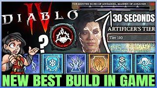 Diablo 4 - New Best TRILLION DAMAGE Sorcerer Build - New Ice Spikes Combo = OP - Skills Gear Guide!