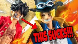 THEY HAVE TO STOP DOING THIS!!!!! (Sh Figuarts One Piece Sabo Action Figure Review)