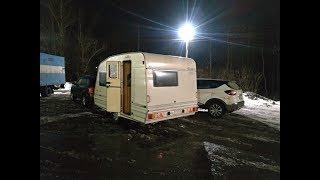 Выбор и покупка небольшого прицепа-кемпера. Elddis Elf 750 кг.  Вступаем в ряды караванеров