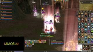 Lineage 2. Elcardia + Lancer. GvG. MMOSide Vs Drazzi