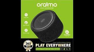 Oraimo SoundGo Bluetooth/Wireless Speaker Unboxing + Review