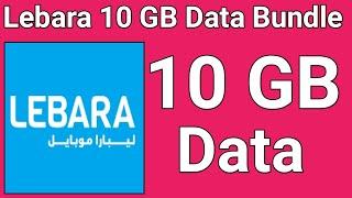 Lebara sim 10 GB internet package weekly plan | lebara Sim 10 GB Data offer