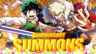 WORLDS GREATEST 1ST ANNIVERSARY SUMMONS  BAKUGO & DEKU SUMMONS in My Hero Academia: Ultra Impact