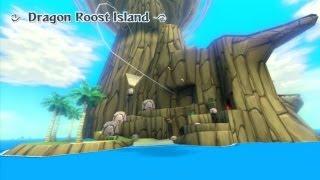 The Legend of Zelda: The Wind Waker HD - Dragon Roost Island (First Visit) Playthrough