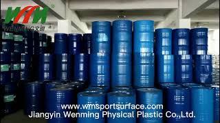 PU binder and SI-PU Elastic coating for sports field