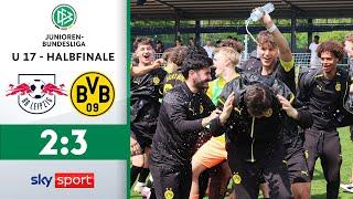 RB Leipzig - Borussia Dortmund | U17 Bundesliga | Halbfinale 2 - Rückspiel