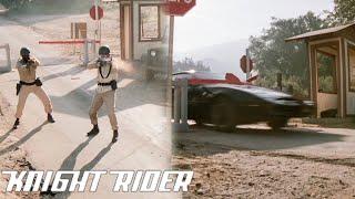 K.I.T.T. durchbricht die Grenze | Knight Rider Deutschland