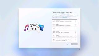 Windows 11 (12) could get a "Development' customization preset in the OOB Experience