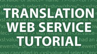 Translation Web Service MySQL UTF8
