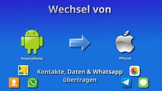 Vom Android-Smartphone zum iPhone - Datenübertragung