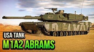 M1A2 Abrams USA TANK НАМБА УАН в War Thunder | ОБЗОР