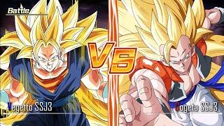 Vegetto SSJ3 vs Gogeta SSJ3 | Jump Force Mugen