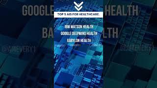 Revolutionizing Healthcare: Top 5 AI Solutions! #AIinHealthcare #MedicalInnovation #FutureofMedicine