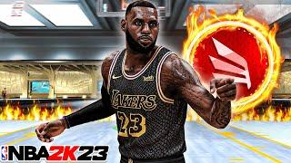 I took my LEBRON JAMES BUILD to tha 1v1 GALLEON in NBA 2K23