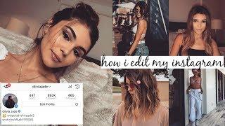 HOW I EDIT MY INSTAGRAM PICS | Olivia Jade