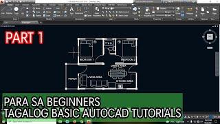 How to Create a Floor Plan for Beginners Part 1/2 | Simpleng Inhinyero