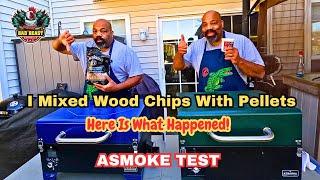 What Happened When I Combined Wood Chips And Apple Pellets-Asmoke Experiment Results! @ASMOKEGrills