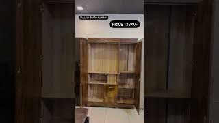 Wooden almirah || almira ka nya design | at very low price #shortvideo #furniture #viral #almirah