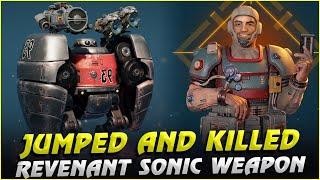 Jumped and killed Revenant with Devastator + Scatter War Robots Gameplay Cyber Sonic