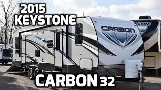 2015 Keystone Carbon 32 | Toy Hauler Travel Trailer