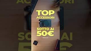 Questi sono i MIGLIORI sotto i 50€  #fx30 #fx3 #sony #videomaker #videomaking #filmmaking