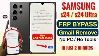 S24 Ultra FRP Bypass Without PC | Samsung Galaxy S24