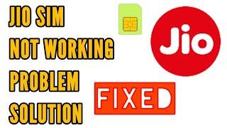 Jio Sim Not Working Problem Solution || How to Fix Jio Sim Not Working Problem Solved