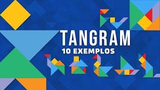 Tangram - Jogo - 10 exemplos