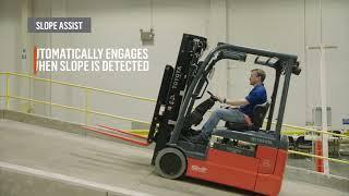 Toyota Material Handling | 3-Wheel Electric Forklift | Electric Slope Assist