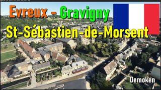 MSFS 2024 ADD-ON/ Evreux - Saint-Sébastien-de-Morsent - Gravigny + LINK