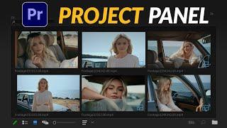 How to Use Project Panel in Premiere Pro | Premiere Pro Tutorial  (For Beginner)