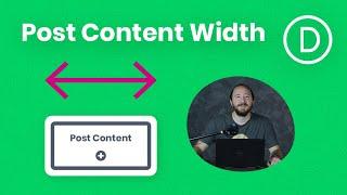 How To Fix The Divi Theme Builder Post Content Module Width