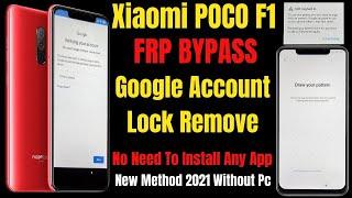 Poco f1 Frp Bypass Miui 12 Easy Method 2023 android12frp