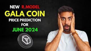 GALA: R.Model Based GALA COIN Price Prediction for JUNE 2024