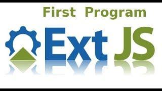 sencha ext js tutorial #1 first program | anil sidhu