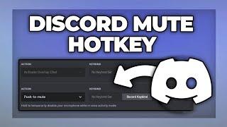 Discord Mute Hotkey einrichten - Stummschalten Knopf erstellen | Tutorial