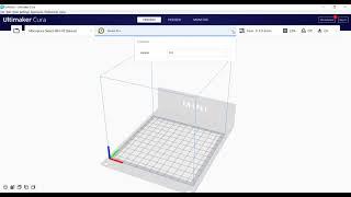 Adding a 3D Printer to Cura