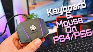 Play On Your PS5/PS4 With Keyboard & Mouse Using The Gamesir VX AimBox Adapter